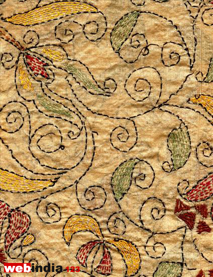 Kantha Work - Indian embroidery
